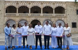 Turismo entrega remozado Alcázar de Colón e inicia iluminación Ciudad Colonial